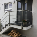 Edelstahl-Gel&auml;nder mit Kniest&auml;ben1