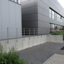 Br&uuml;stungsgel&auml;nder aus Stahl